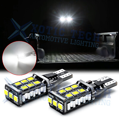 #ad 912 921 LED Cargo Area Trunk Light Bulbs White 6000K for Ford F 150 2000 2020 $9.98