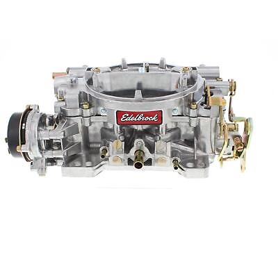 #ad Edelbrock 1411 Performer 750 CFM 4 Barrel Carburetor Electric Choke Alum. Body $494.95