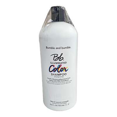 #ad Bumble and bumble Illuminated Color Shampoo W Pro ColorShield 1 Liter 33.8oz $80.96