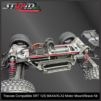 #ad Traxxas Compatible XRT 12S MAX4 XLX2 Motor Mount Center Brace Kit StupidRC $169.99