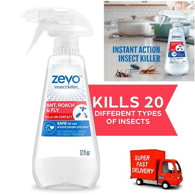 #ad ZEVO Instant Action 12 oz. Spray Multi Insect Killer Ants Roaches $12.97