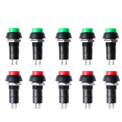 #ad 20 Pcs Push Button Switch Momentary Button Switches Micro Switch $10.44