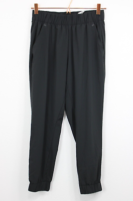 #ad Outerknown Women#x27;s Agility Black Joggers Ultra Light Stretch Size Small S P $29.99