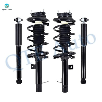 #ad Set of 4 Front Quick Strut Coil Spring Rear Shock For 2000 2005 Ford Focus Wagon $150.71
