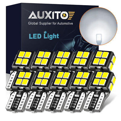 #ad AUXITO 168 White 194 Interior LED T10 Bulbs Dome Trunk Map Door Light fit Toyota $13.99