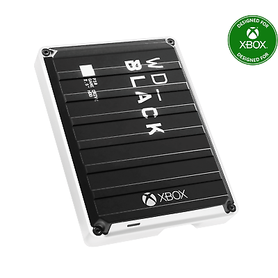 #ad WD BLACK 5TB P10 Game Drive for Xbox Certified Refurbished Portable External... $99.99