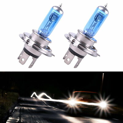 #ad 2x H4 100w Super White Xenon HID Upgrade Headlight Headlamp Car Bulbs 12V $8.99