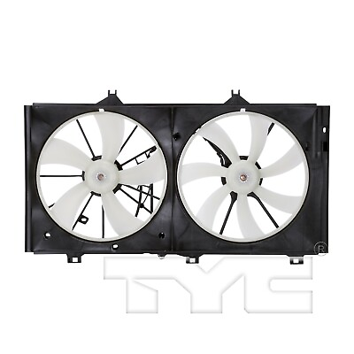 #ad For 2005 2012 Toyota Avalon 3.5L Dual Radiator and Condenser Fan Assembly TYC $182.26