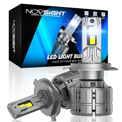 #ad NOVSIGHT 200W 40000LM LED Headlight Bulbs Kit High Low Beam 6500k Super Bright $78.99