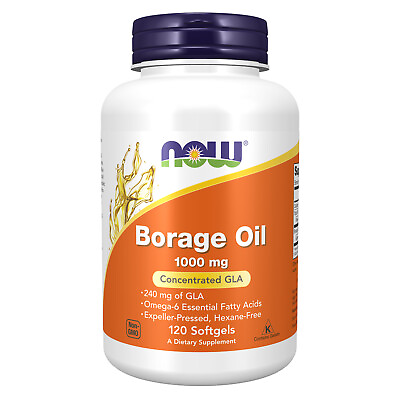 #ad #ad NOW FOODS Borage Oil 1000 mg 120 Softgels $21.14