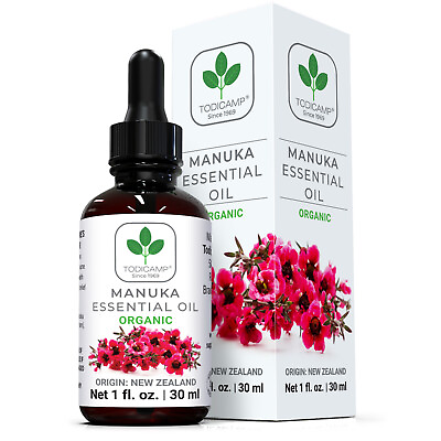 #ad TODICAMP 100% Pure Organic Manuka Oil Therapeutic Grade Essential Oil 1fl.oz $51.99