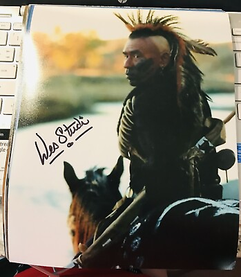 #ad Wes Studi autographed signed 8x10 photo Beckett BAS COA Geronimo Dances Wolves C $49.99