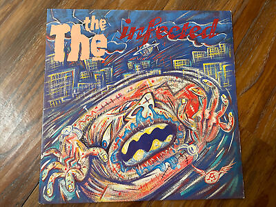 #ad The The ‎– Infected 1986 Epic BFE 40471 Promo Jacket VG Vinyl NM $37.20