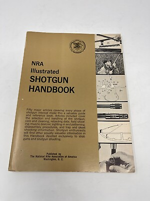 #ad #ad NRA Illustrated Firearms Shotgun Handbook Manual 1962 National Rifle Association $11.95