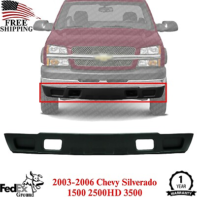 #ad Front Lower Valance Textured For 2003 2006 Chevy Silverado 1500 2500HD 3500 $90.90