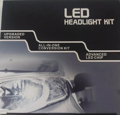 #ad LED Headlight Kit 9005 HB3 H10 2 Bulbs $18.99