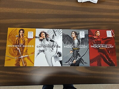 #ad The Hunger Games DVD Collection Factory Sealed and Brand New Items Set of 4 $40.00