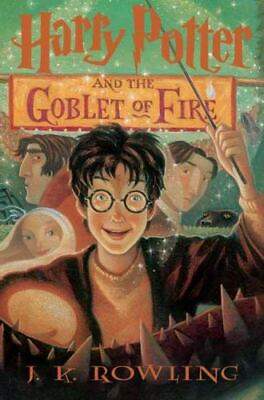 #ad Harry Potter and the Goblet of Fire; Harry hardcover JK Rowling 9780439139595 $4.33