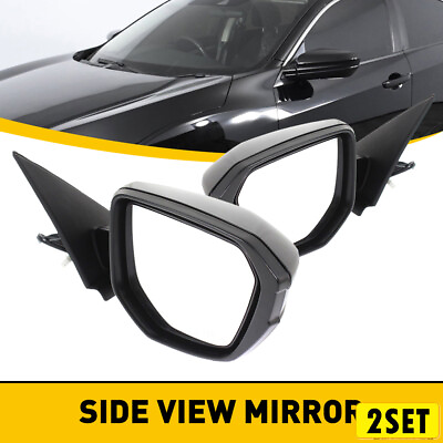 #ad 2Pair Mirrors Driver amp; Passenger Side Left Right for Civic Coupe Sedan HO1321283 $234.64