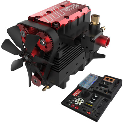 #ad Toyan OTTO Motor FS L200AC DIY 4 Stroke 2 Cylinder RC Nitro Engine Kit $194.95