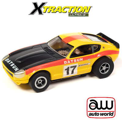 #ad Auto World Xtraction 1973 Datsun240Z HO Scale Slot Car $31.99
