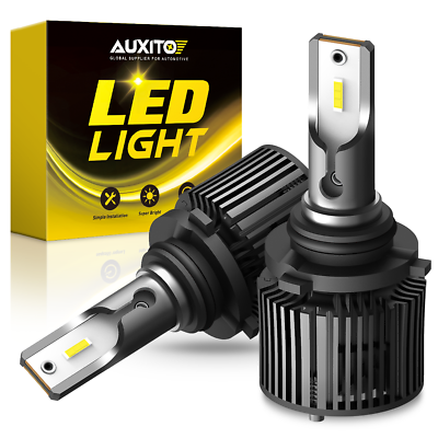 #ad 2X AUXITO 9006 HB4 LED Headlight Fog Light Kit 16000LM Bulbs White 6500K EOA $19.94