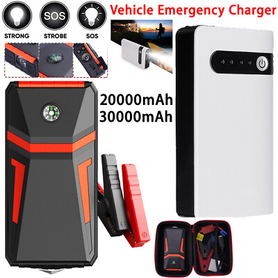 12V Car Portable Car Jump Starter Booster Jumper Box Power Bank Battery Charger $40.99
