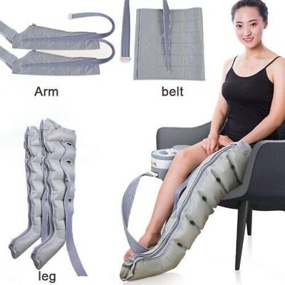 #ad 6 Cavity Massage Calf Waist Physiotherapy Air Pressure Automatic Cycle Pedicure $372.55