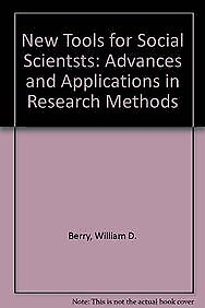 #ad New Tools for Social Scientsts: Advances and Applications in Research Method... $42.74