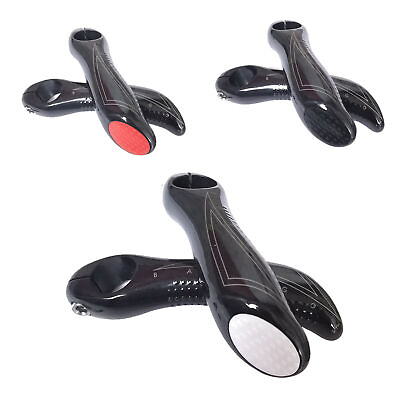 #ad 1pair 22.2mm MTB Bike Carbon Rest Bar Ends Mountain Bicycle Handlebar Extender $17.47