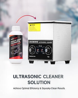 #ad CREWORKS 34 oz Ultrasonic Carburetor Cleaner High Concentrate Cleaner Solution $19.07