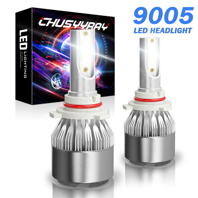 #ad For Nissan Murano 2009 2014 9005 HB3 LED Headlight Bulbs High Beam 6000K White $13.17
