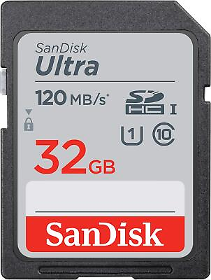 #ad Sandisk Ultra Flash Memory Card 32 Gb Uhs I U1 Class10 Sd... NEW $14.92