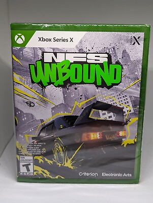 #ad Need for Speed Unbound Microsoft Xbox Series X 2022 BRAND NEW FACTORY SEALED $13.99