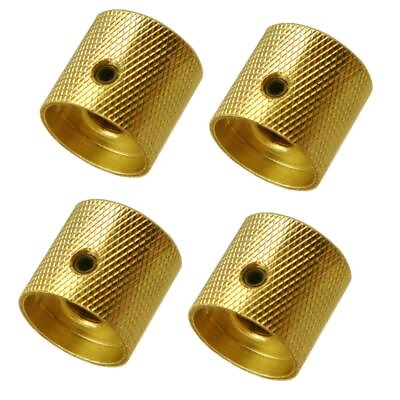#ad Pack of 4pcs Brass Dome Knob Volume Tone Control Knobs for Electric Guitar Ba... $14.01