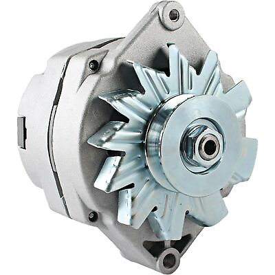 ALTERNATOR for ALLIS amp; MASSEY TRACTOR 63 Amp 10SI DELCO 1 WIRE 1 2 INCH PULLEY $88.17