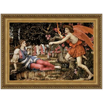 #ad Design Toscano Love and the Maiden 1877: Canvas Replica Painting: Large $399.00