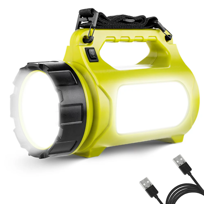 #ad Rechargeable Camping Lantern Flashlight 1000 Lumen 5 Modes Outdoor Searchlight $55.29