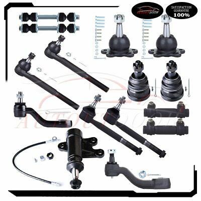 #ad Fits 1993 1999 Chevy C1500 2WD 15Pcs Front Suspension Ball Joints Tie Rods Kit $98.88