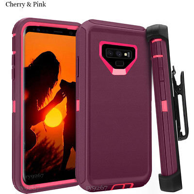 #ad Samsung Galaxy Note 9 Defender Case Cover w Clip fit Otterbox Defender $12.99