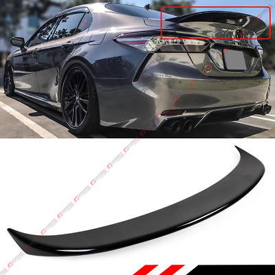 #ad FOR 18 2024 TOYOTA CAMRY PAINTED GLOSSY BLACK DUCKBILL STYLE REAR TRUNK SPOILER $79.99