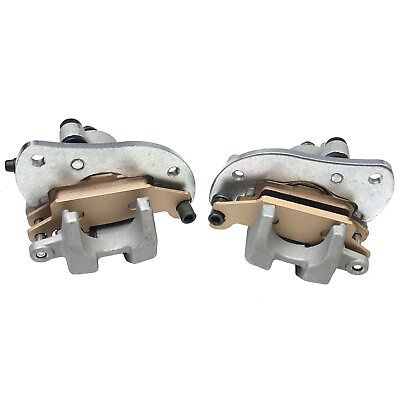 #ad Rear Left Right Brake Calipers for Yamaha Grizzly 550 700 YFM 4x4 FI EPS W Pads $30.99