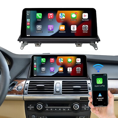 #ad Carplay Android Auto 10.25#x27;#x27; Touchscreen for BMW X5 X6 CCC E70 E71 2007 2010 $253.60