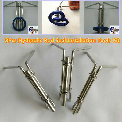 #ad 3 Sizes Car Hydraulic Cylinder Piston Rod Seal U cup Installation Tool Kit US $38.76