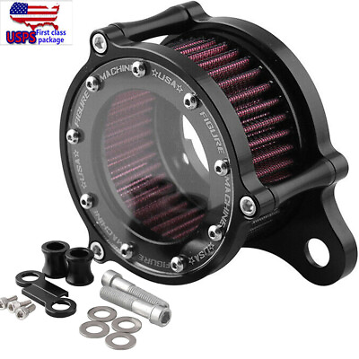 #ad For Harley Davidson Sportster XL 883 XL1200 48 Motorcycle Air Filter Air Cleaner $28.68