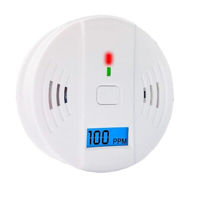 #ad Carbon Monoxide Detectors CO Monitor Alarm Detectors with LED Digital Display $15.99