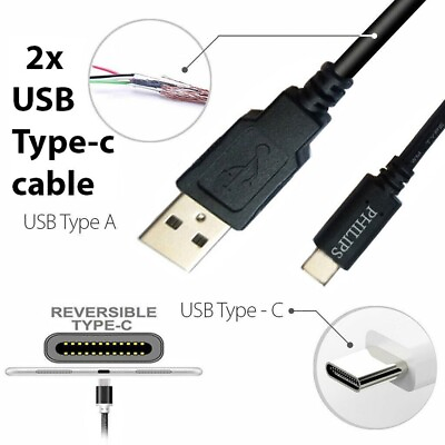 #ad 2x Genuine USB Type C Charging Cable Fast $10.97