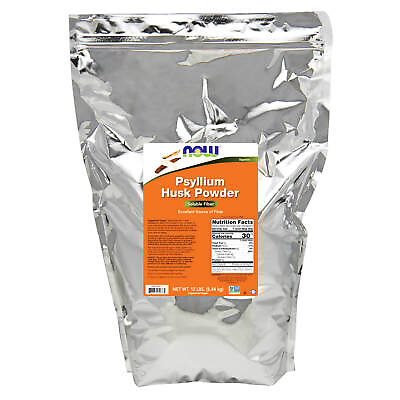 #ad NOW FOODS Psyllium Husk Powder 12 lbs. $123.97