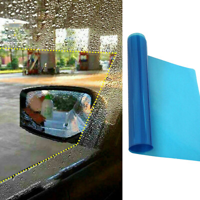 #ad 30*100cm Car Mirror Rearview Anti Fog Sticker Waterproof Rain proof Films C $14.59