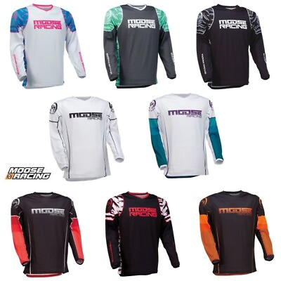 #ad 2024 Moose Racing Qualifier MX Motocross Offroad ATV Jersey Pick Size amp; Color $29.95